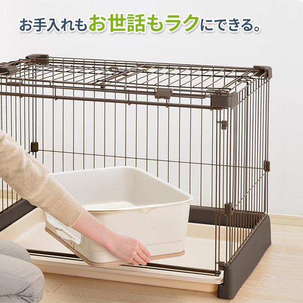 リッチェル もっとお掃除簡単ペットサークル 90-60(幅90cm リッチェル もっとお掃除簡単ペットサークル 90-60(幅90cm