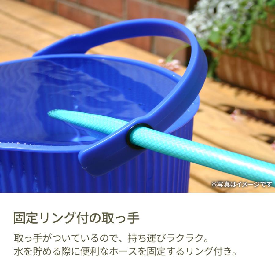 八幡化成 蓋付き バケツ カラーバケット（フタ付）203 20L レッド