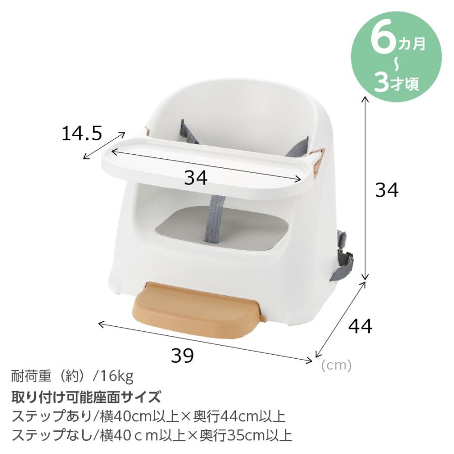 リッチェル（Richell） ベビーチェア フィージーR ｜ 赤ちゃん イス