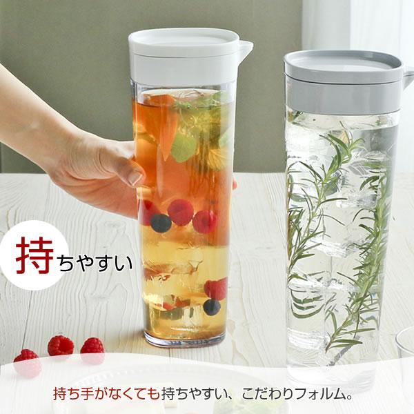 アスベル（ASVEL） 麦茶ポット ドリンク・ビオ D-112 1.1L ホワイト