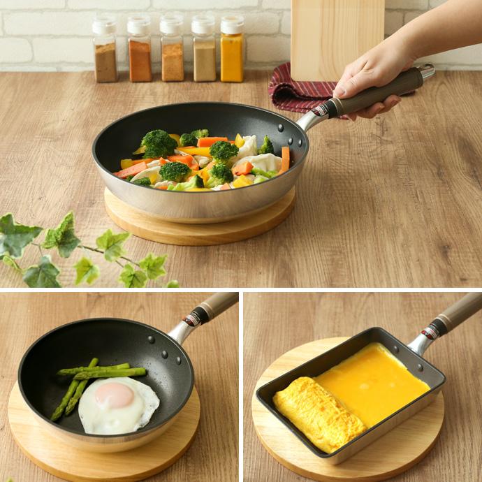 北陸アルミニウム ガス火専用 日本製 センレンキャストFAN 卵焼きも