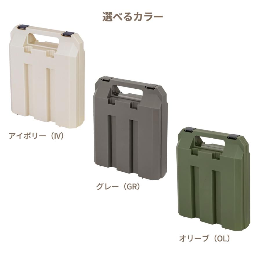 カセットボンベ収納ケース F2662 IV / GR OL ｜ カセットボンベケース