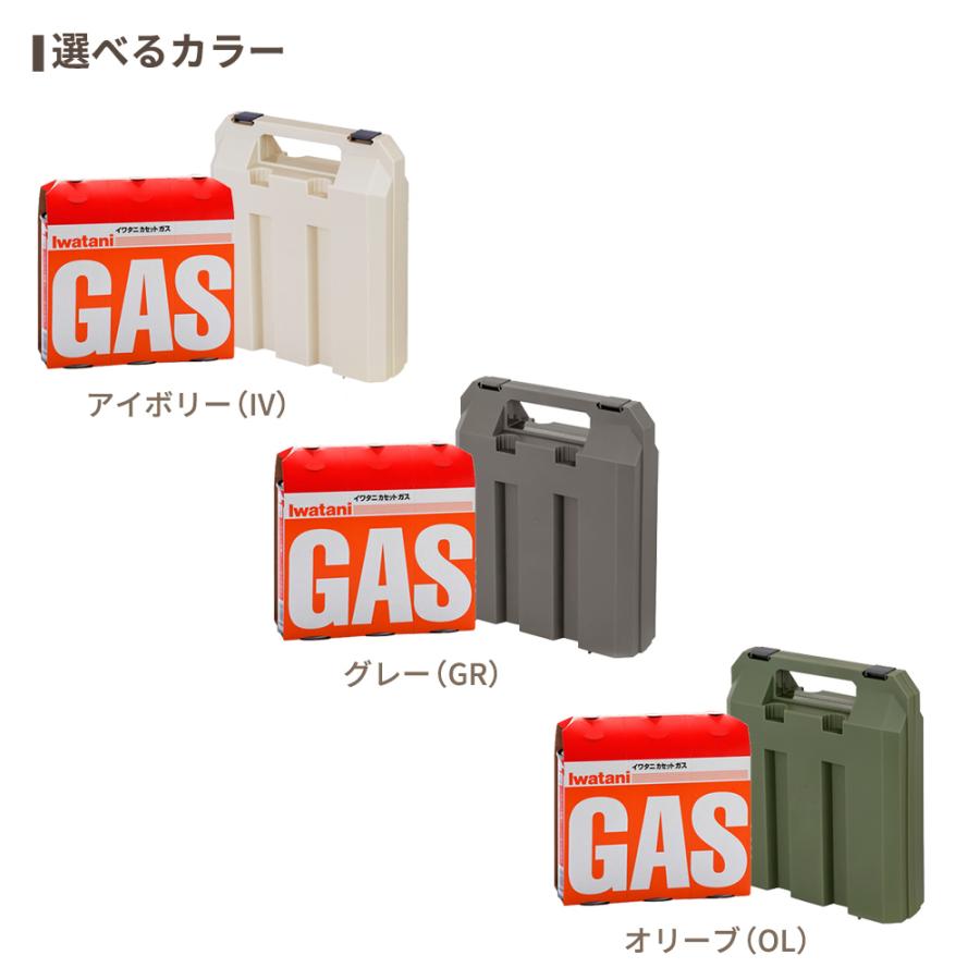Iwatani イワタニ カセットガス ボンベ 3本組＋収納ケースセット