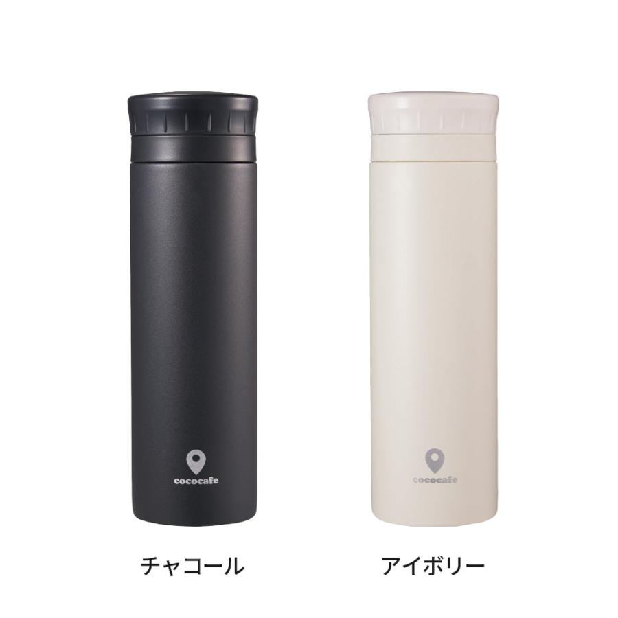 Kakusee（カクセー） 水筒 ココカフェ 真空二重マグ 300ml チャコール