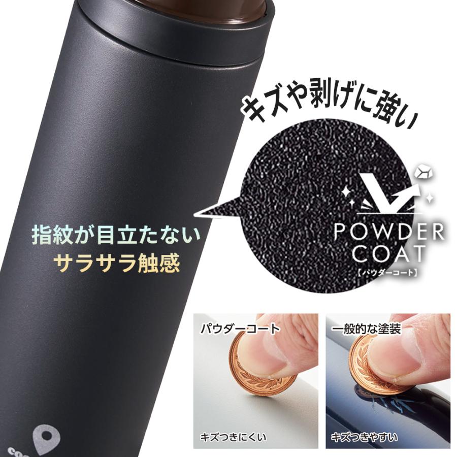 Kakusee（カクセー） 水筒 ココカフェ 真空二重マグ 300ml チャコール