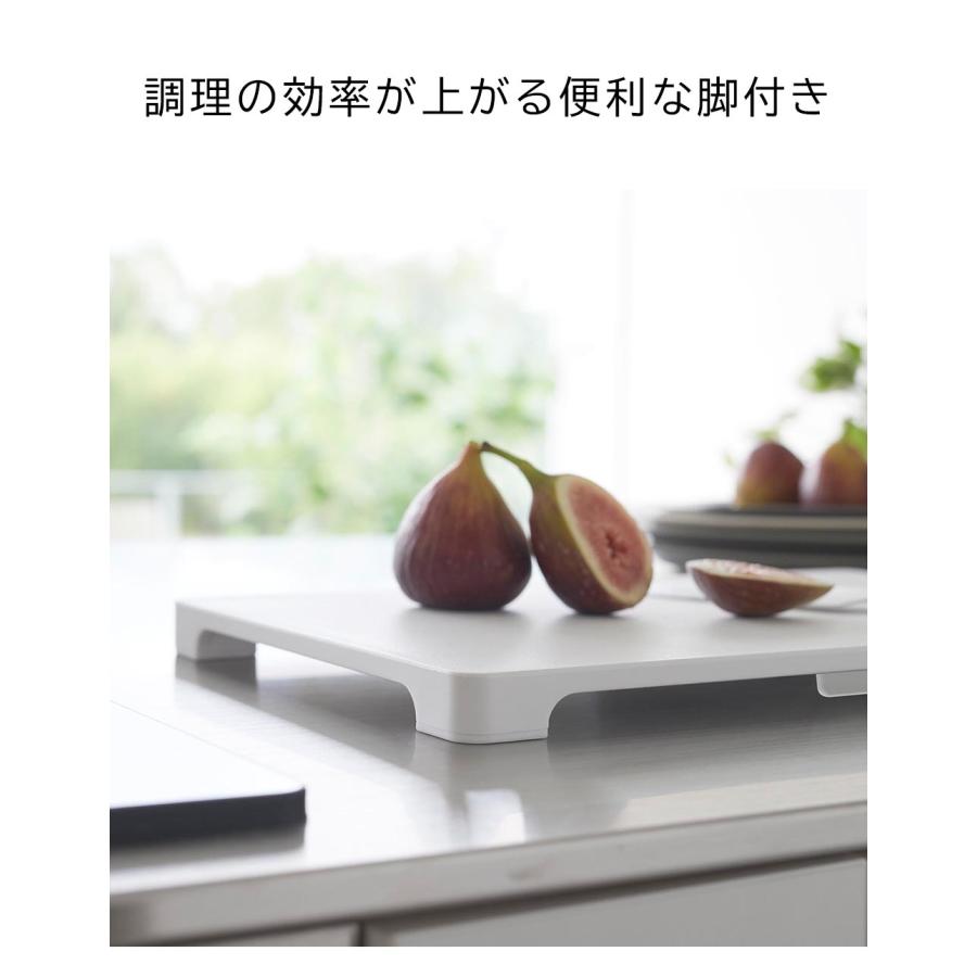 食洗機対応 マグネット抗菌まな板 タワー 山崎実業 tower ホワイト ブラック 7012 7013 タワーシリーズ yamazaki | 山崎実業 | 04