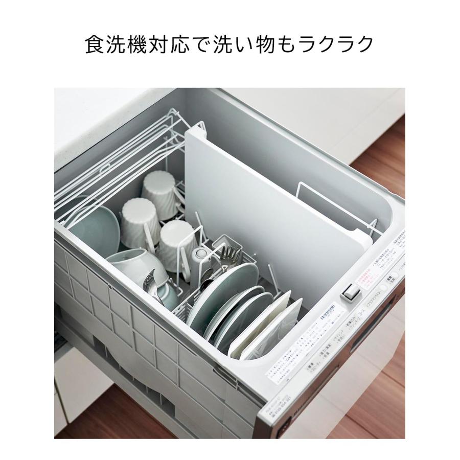 食洗機対応 マグネット抗菌まな板 タワー 山崎実業 tower ホワイト ブラック 7012 7013 タワーシリーズ yamazaki | 山崎実業 | 07