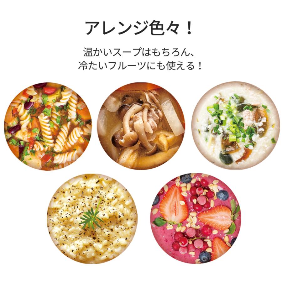 アスベル（ASVEL） ランタス ステンレス保温・保冷スープボトル(M