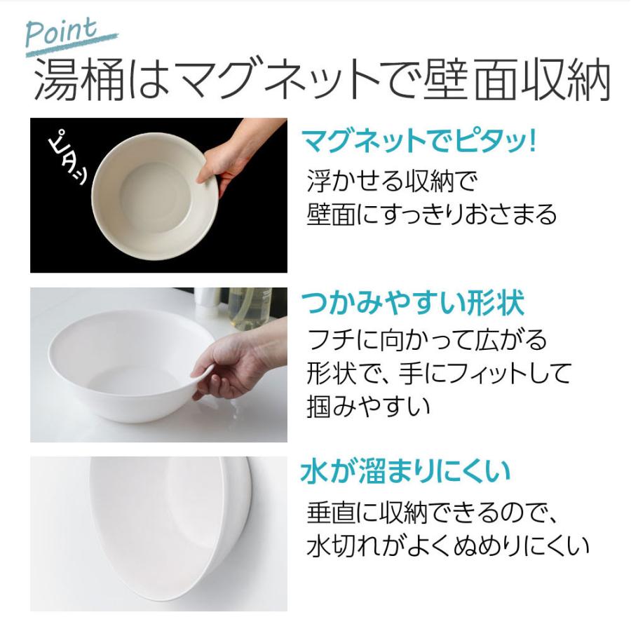 アスベル（ASVEL） 風呂いす バス用品2点セット バスチェア+マグネット