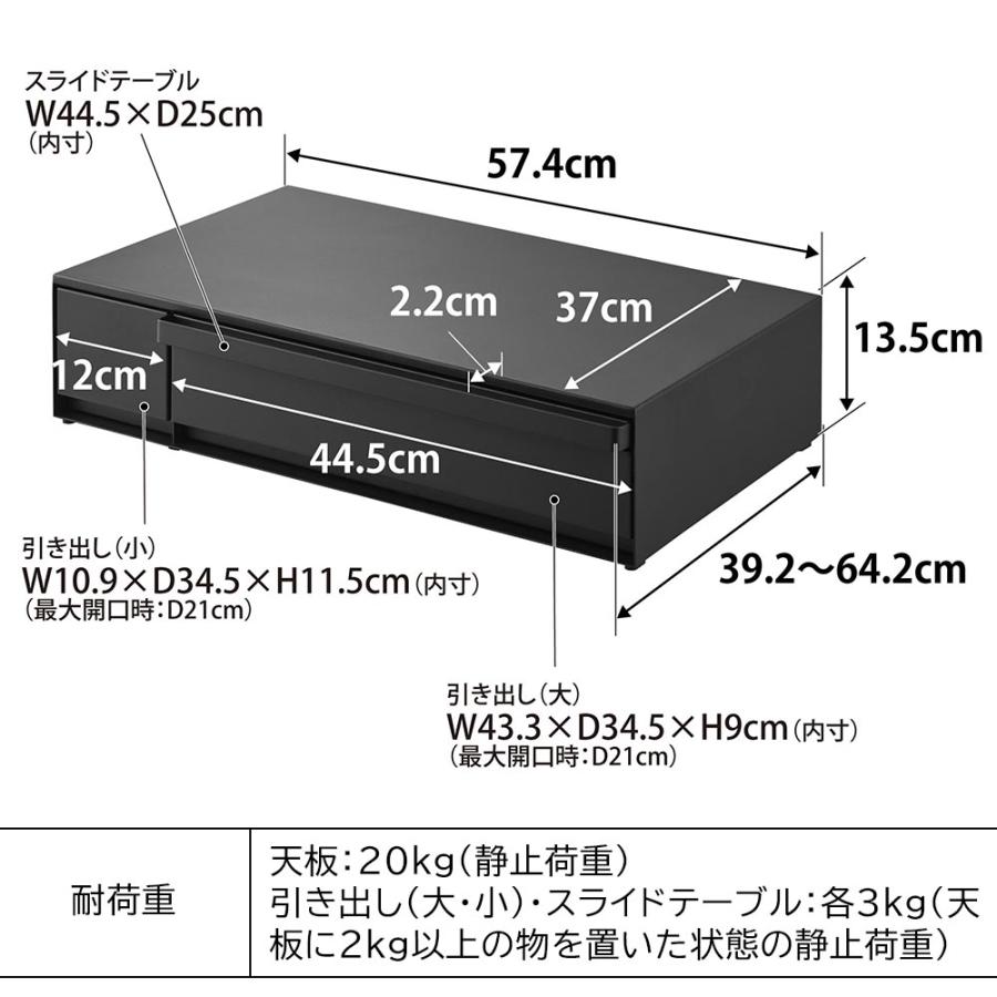 【お値下げOK】towerクッキングヒーターラック 引き出し&スライドテーブル 山崎実業 IHクッキングヒーターラック タワー 引き出し&スライド