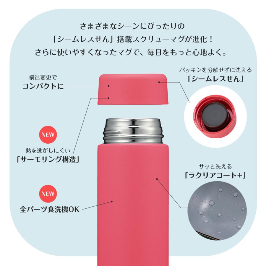 象印（ZOJIRUSHI） 水筒 ステンレスマグTUFF スクリュータイプ SU-AA