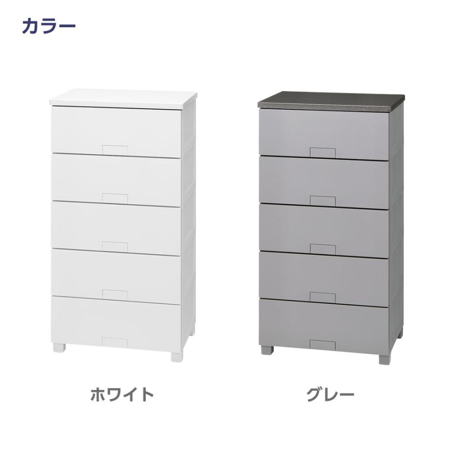 Fits 衣類ケース フィッツチェスト フルフラット 幅55cm 5段 5505