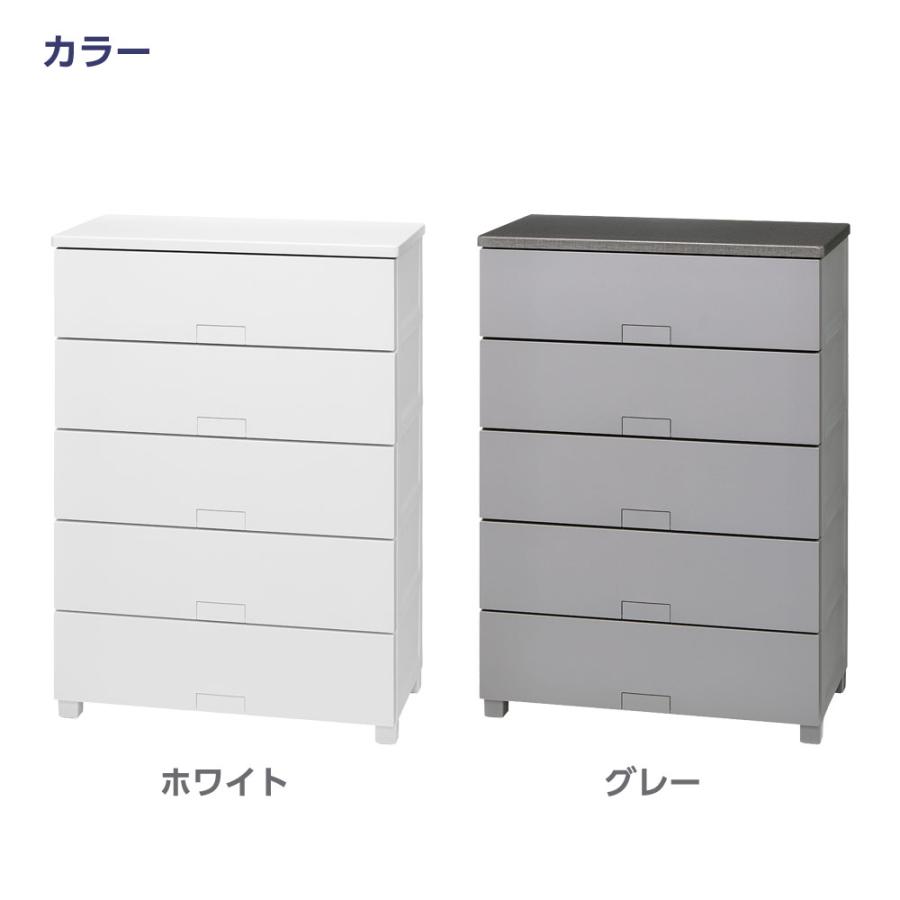 Fits 衣類ケース フィッツチェスト フルフラット 幅75cm 5段 7505