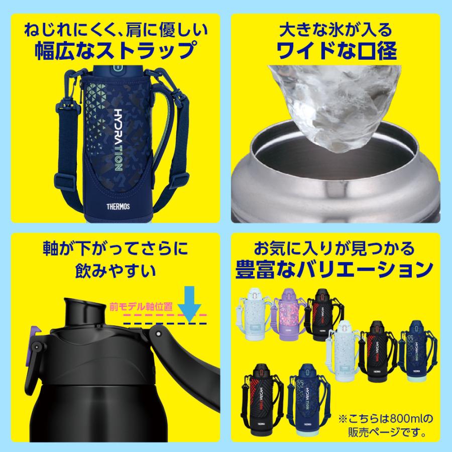 THERMOS（サーモス） 水筒 真空断熱スポーツボトル FJS-800F