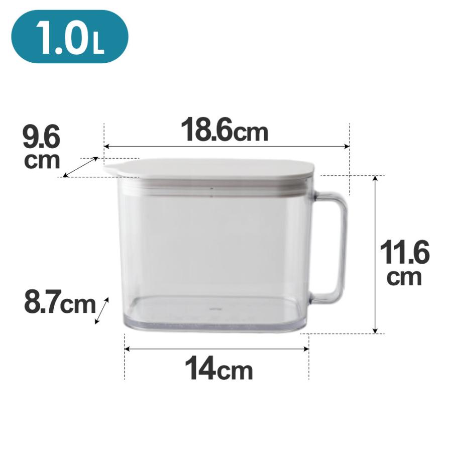 プルメリア⭐️４号⭐️１１ポットセット⭐️１ポットラベル無し㋒ アスベル（ASVEL） 麦茶ポット 棚に収まる 1L 2個セット ホワイト
