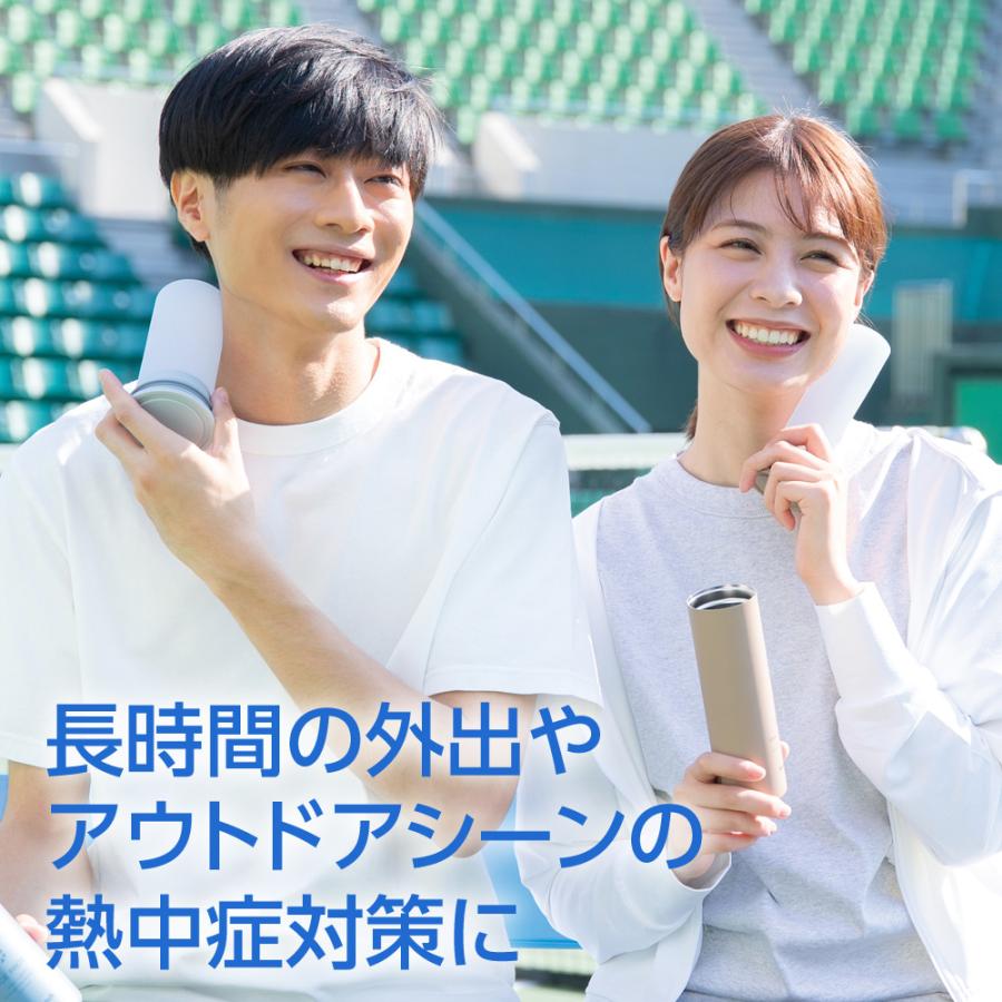 ピーコック 保冷氷のう アイスパック ラージ + 氷嚢スペア 2セット ｜ シリコン氷のう ラージ 携帯氷のう 保冷剤 暑さ対策 通勤 通学 ネックク