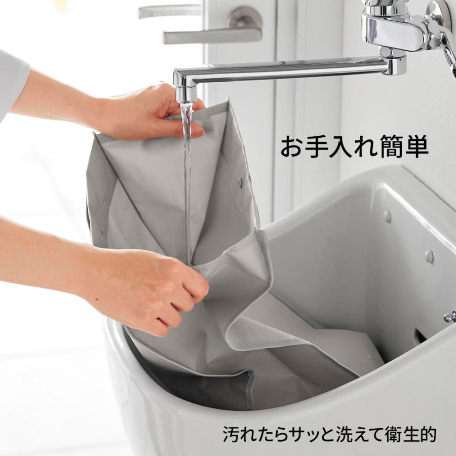 tower 山崎実業 タワー ポリエチレン ゴミ箱 20L ライトグレー 10995
