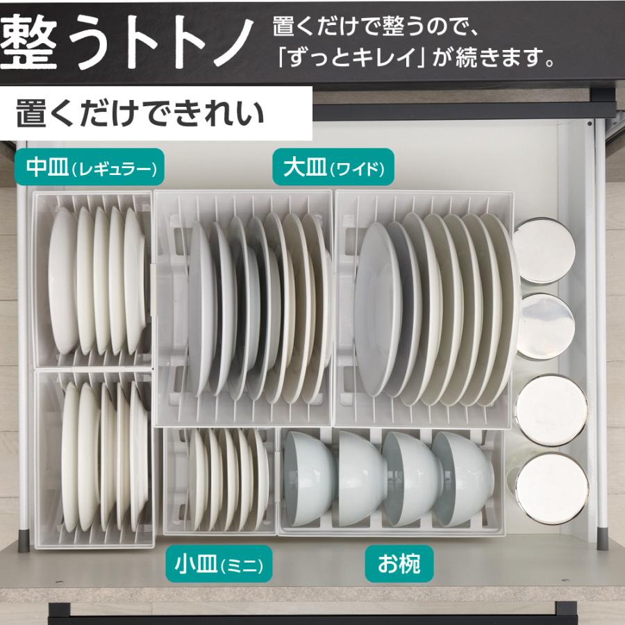 リッチェル　トトノ　タワー 立てて収納 キッチンラック11個+ジョイント10個 リッチェル キッチン 収納 トトノ 棚置き用 ディッシュスタンド
