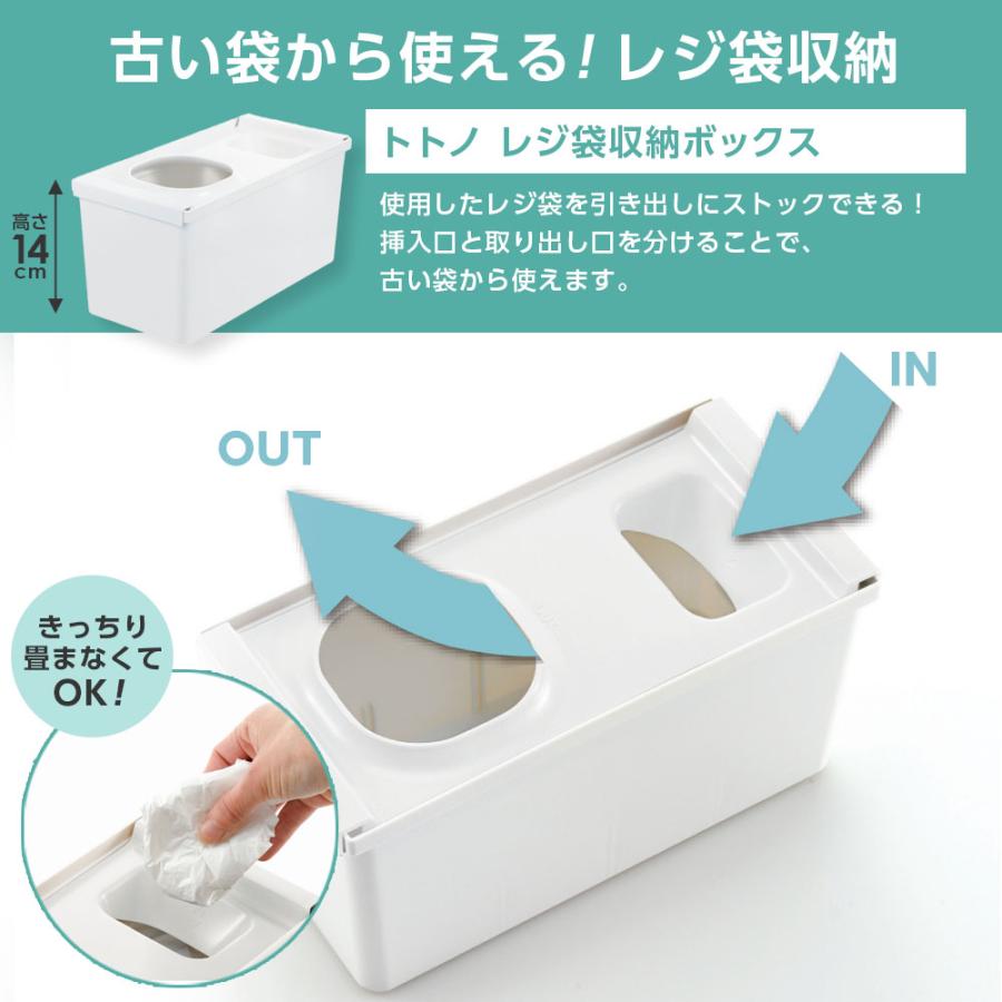 リッチェル トトノ シンク下収納 まとめ買いセット ベーシック（基本の6点セット） ｜ キッチン収納 ケース シンク下 引き出し 収納 掃除用品 | トトノ | 04