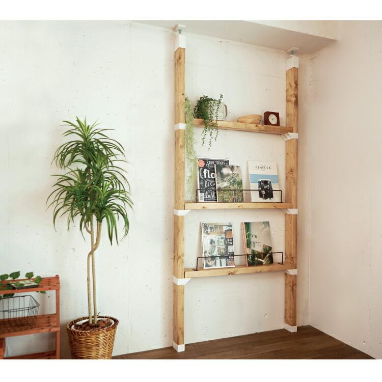 LABRICO(ラブリコ) 2x4 棚受シングル【 棚受け DIY 壁 柱 棚 LABRICO(ラブリコ) 2x4 棚受シングル【 棚受け DIY 壁 柱 棚