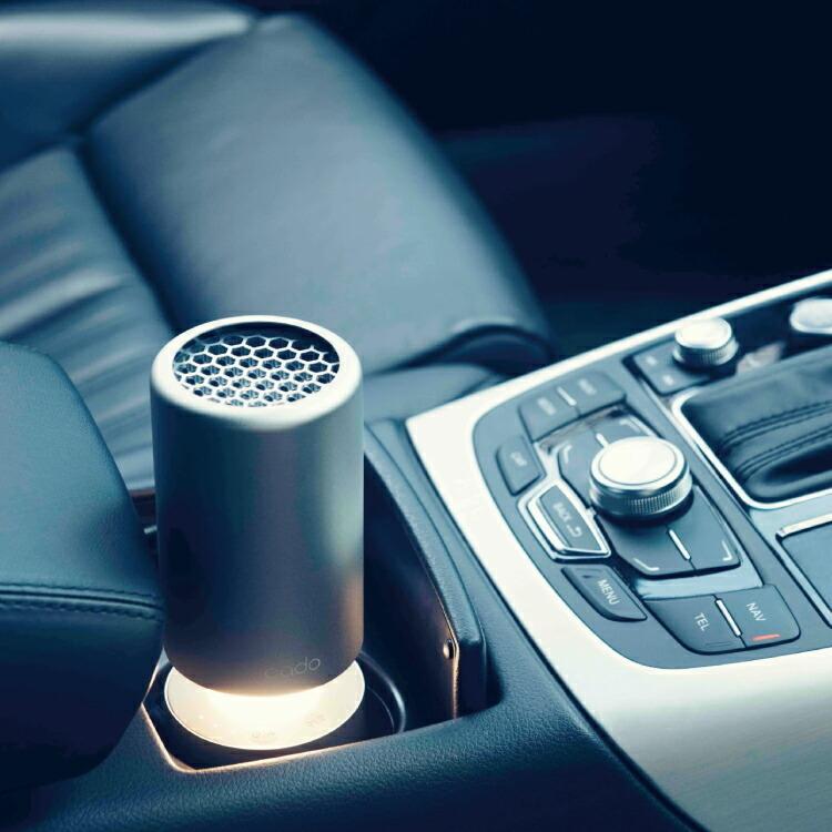送料無料 カドー空気清浄機leafportable ポータブル 車内 照明 小型 卓上 花粉 Lf500b01b000 見事な