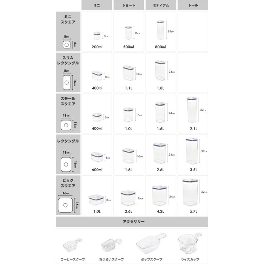 【あすつく】 ＯＸＯ　オクソー　ＰＯＰ２　ライスカップ 【 米計量 ライスカップ 計量カップ ライスメジャー 】 LF631B07b000｜yh-life-inc｜10