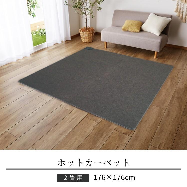 TEKNOS（テクノス） ホットカーペット 2畳 本体 TWA-2002B 電気