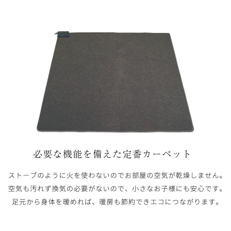 TEKNOS（テクノス） ホットカーペット 2畳 本体 TWA-2002B 電気