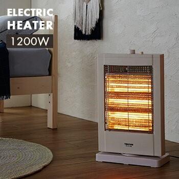 TEKNOS（テクノス） ハロゲンヒーター PH-1212-W 暖房器具 電気
