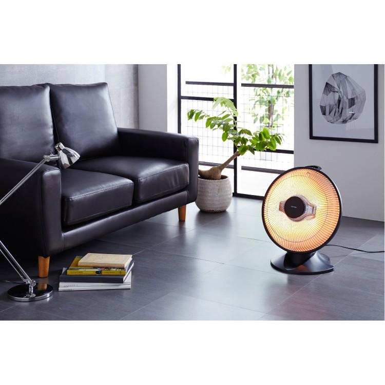 パラボラハロゲンヒーター 床置 暖房器具 電気ストーブ テクノス