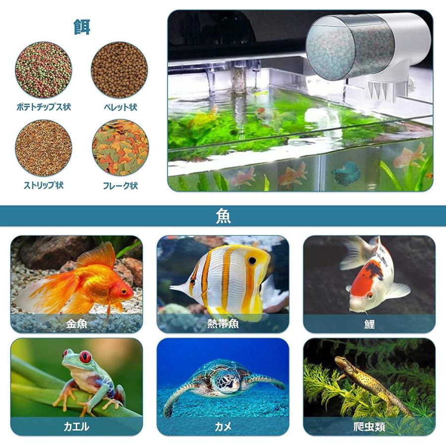 魚自動給餌器 水族水槽用タイムフィーダー 熱帯魚 金魚オートフィーダー 自動餌やり器 静音 多段階多回転数 配給量調節 熱帯魚 金魚 亀 Fish02 ヘルツ 通販 Yahoo ショッピング