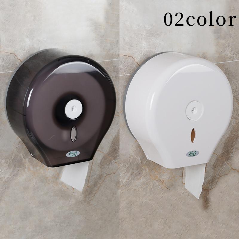 大注目 トイレットペーパーホルダー 壁掛け 業務用 ロールペーパーケース ロールペーパーホルダー 据付けトイレットペーパーホルダー 紙巻器 テープ止め ネジ止め 2way