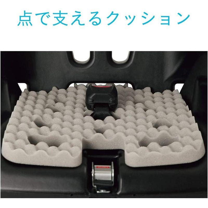 Combi(コンビ) シートベルト固定 チャイルド&ジュニアシート 1歳頃から11歳頃まで ジョイトリップ エッグショック GH ブラック エッグショック コンビ シートベルト固定 チャイルド&ジュニアシート 1歳頃から11歳頃まで ジョイトリップ GH ブラック