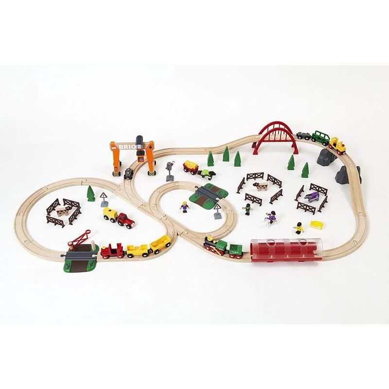BRIO (ブリオ) WORLD 2019年クリスマス限定レールセット木製レール おもちゃ80000-130 ブリオ WORLD 2019年クリスマス限定レールセット木製レール おもちゃ80000