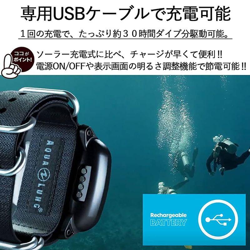 「人气商品」 AQUALUNG i330R ダイブコンピューター 充電式 Bluetoothアプリ対応 【S1116135962】(40702円)