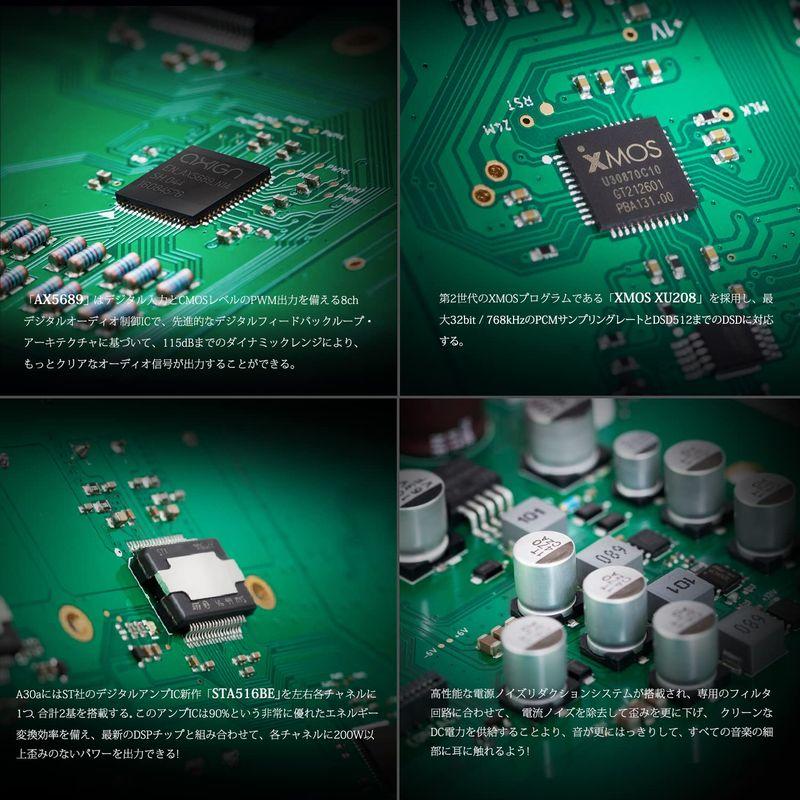 【メール便】 Sabaj A30a Bluetooth パワーアンプ HI-FI クラスDオーディオ デジタルアンプ 2.1ch・2.0ch USB・光・ 【QG1239205694】(45190円)