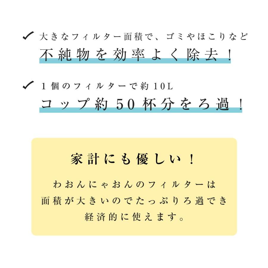 curious 自動給水器用 フィルター 2枚×1箱 活性炭 水飲み器 自動水やり