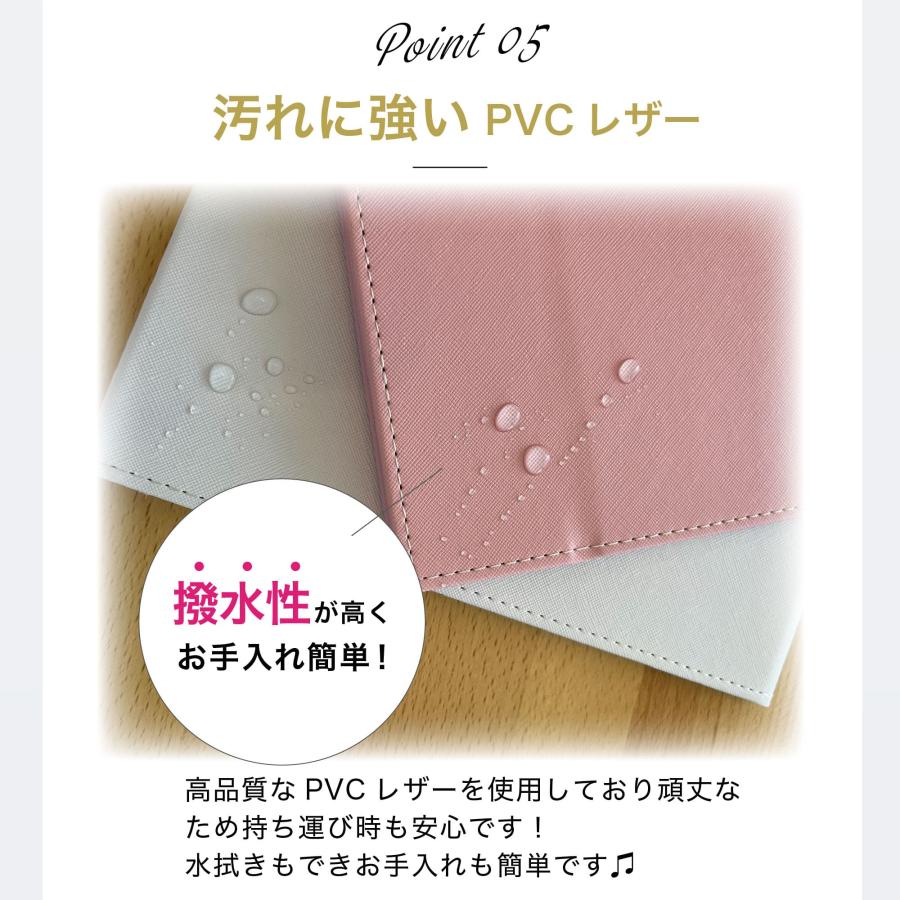 卓上ミラー 鏡 折りたたみ Lサイズ 15cm×20cm 化粧鏡 おしゃれ 角度