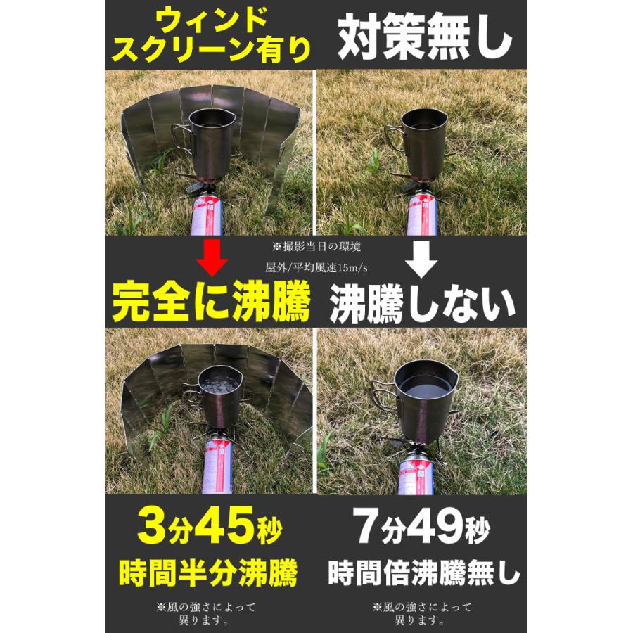 YAMALABO ウィンドスクリーン 防風 キャンプ 風除け アウトドア 防風（全長：84cm 高さ：25cm 厚み：2cm 重量：270g） | ブランド登録なし | 09