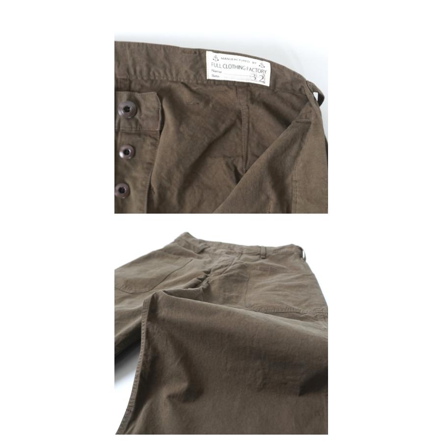 FULLCOUNT（フルカウント） 11193 Old Japanese Twill USN Trousers 