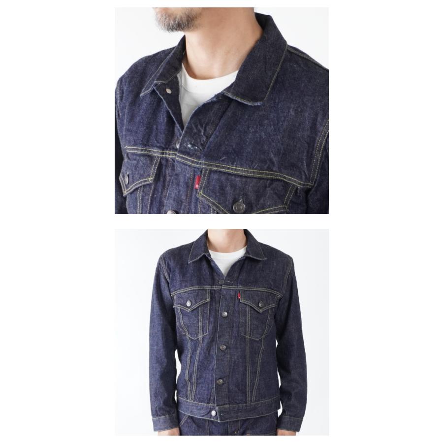 3 Denim Jacket One Wash 13.7oz  サードタイプ デニムジャケット Gジャン ワンウォッシュ 【塩水水槽】 岡山児島製