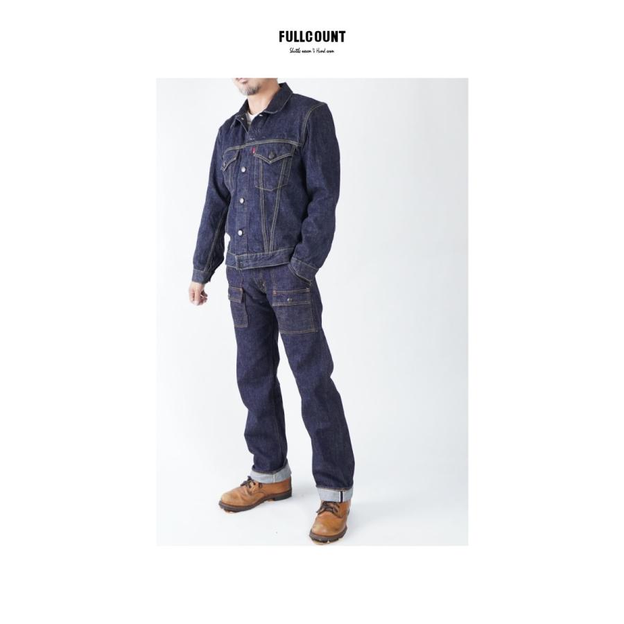 3 Denim Jacket One Wash 13.7oz  サードタイプ デニムジャケット Gジャン ワンウォッシュ 【塩水水槽】 岡山児島製
