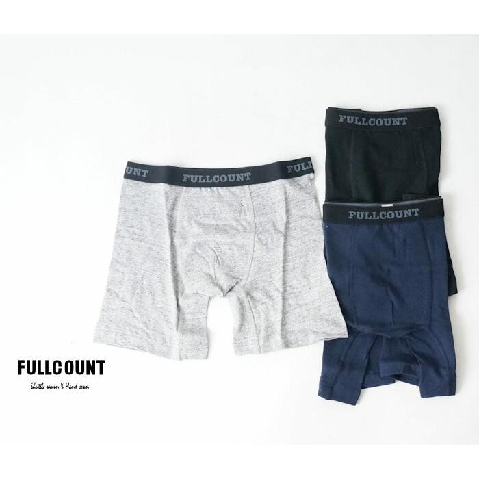 FULLCOUNT6847　BOXER PANTS オリジナルケース付き ボクサーパンツ 日本製 送料無料　ギフト　プレゼント日本製　メンズ　下着 | FULLCOUNT