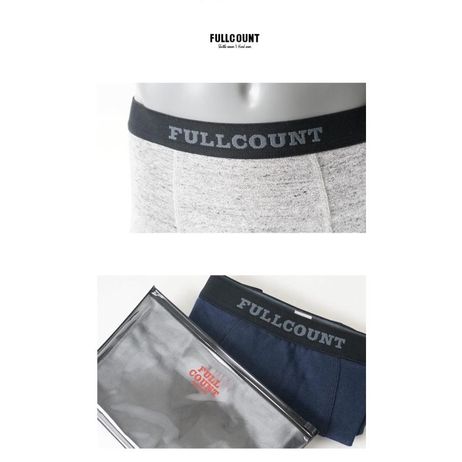 FULLCOUNT6847　BOXER PANTS オリジナルケース付き ボクサーパンツ 日本製 送料無料　ギフト　プレゼント日本製　メンズ　下着 | FULLCOUNT | 01