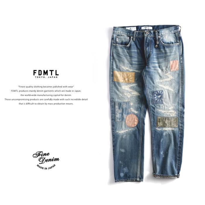FDMTL fa23mt101 SLIM FIT DENIM CS101 LENGTH 32 スリムフィット 