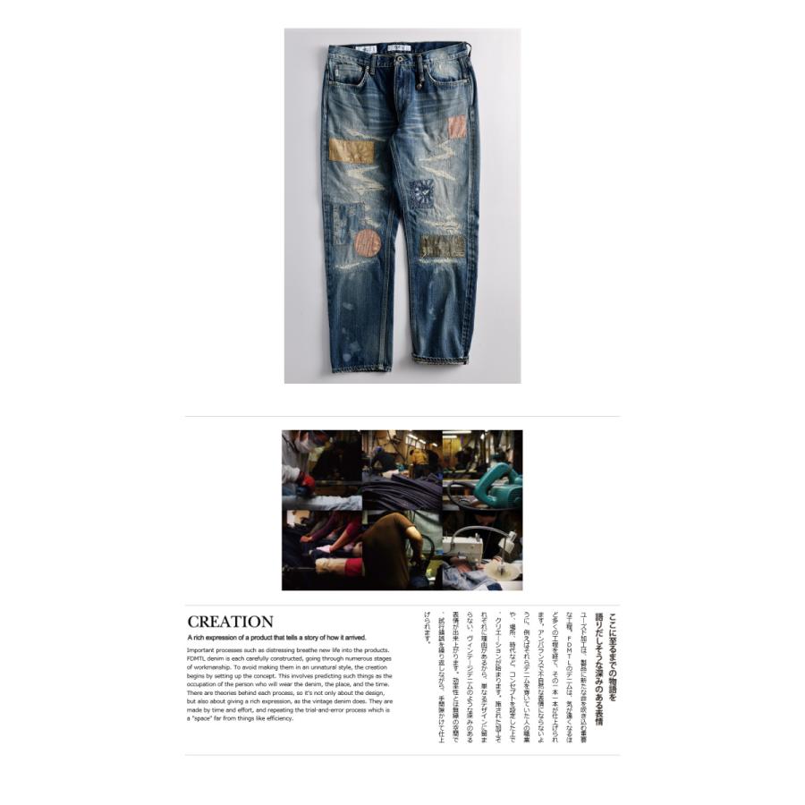 FDMTL fa23mt101 SLIM FIT DENIM CS101 LENGTH 32 スリムフィット 