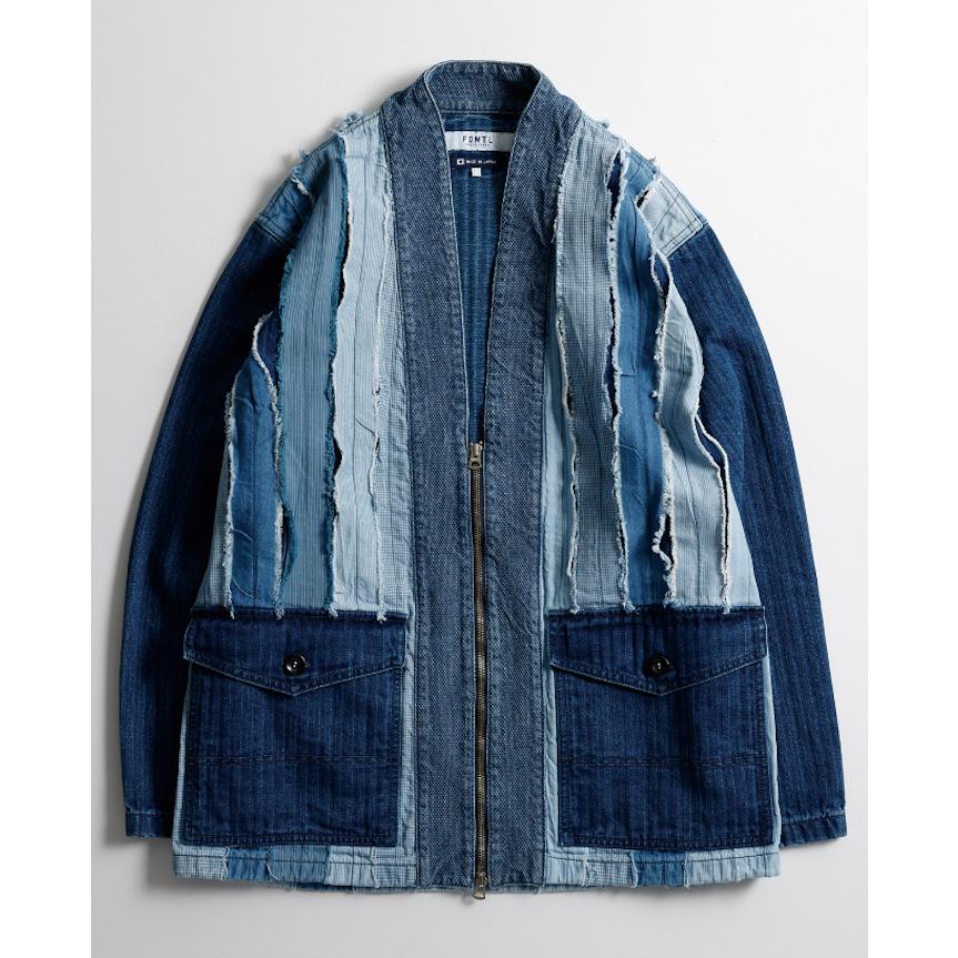 FDMTL（ファンダメンタル） fa24jk22u OBI HAORI JACKET 3YR WASH 帯