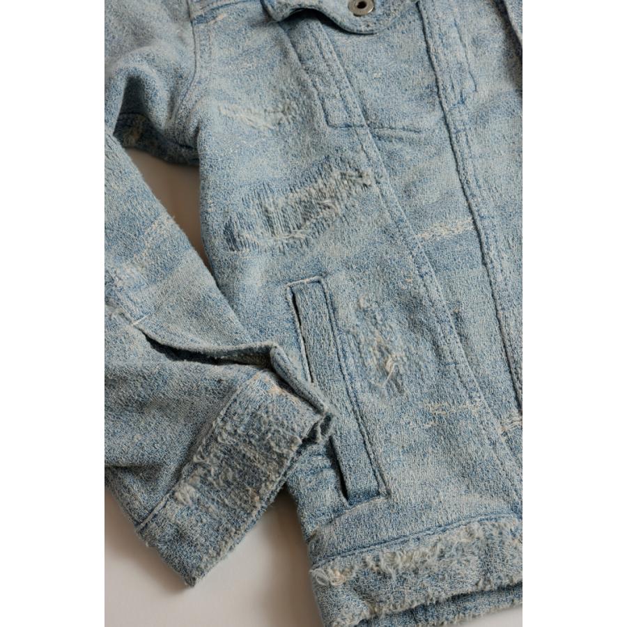 FDMTL（ファンダメンタル） fa24jk33h DENIM JACKET 8YR WASH 8年加工