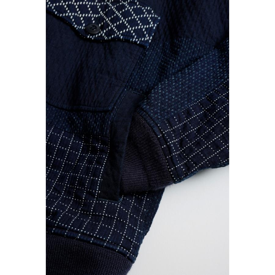 FDMTL（ファンダメンタル） fa24jk42r PATCHWORK POCKET JACKET RINSE