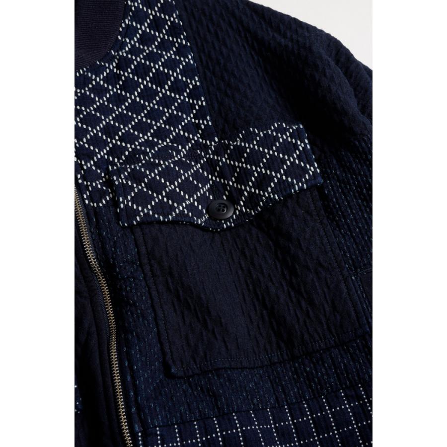 FDMTL（ファンダメンタル） fa24jk42r PATCHWORK POCKET JACKET RINSE